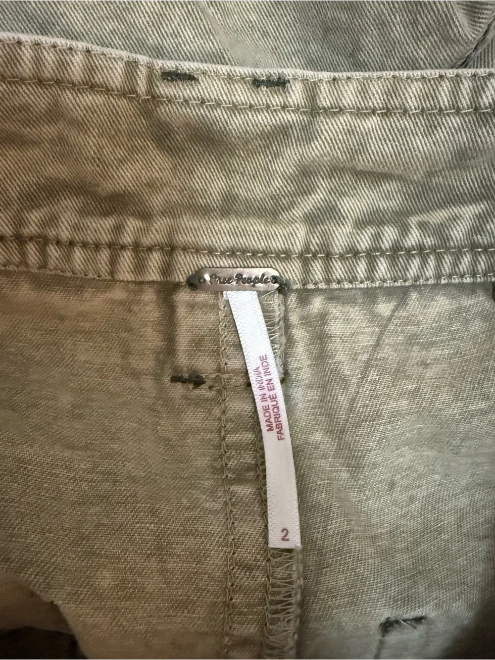 Free People Follow Rivers Crochet Shorts Sz 2